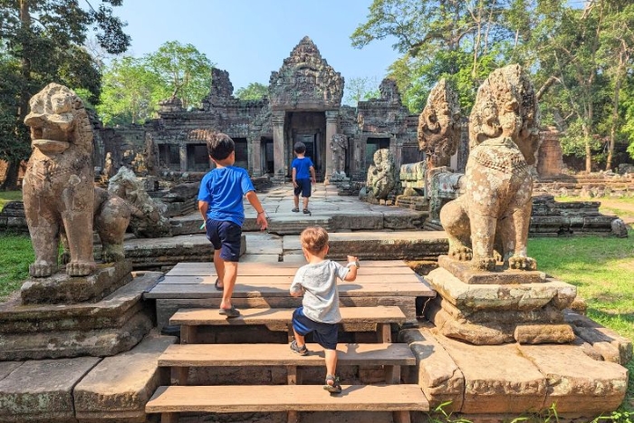 Le Cambodge est-il une bonne destination à visiter avec des enfants ?