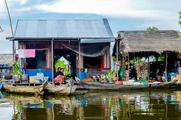 Villages flottants du lac Tonlé Sap – Un exemple vivant sur la carte Cambodge de la diversité ethnique