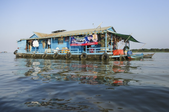 Village flottant de Kompong Luong