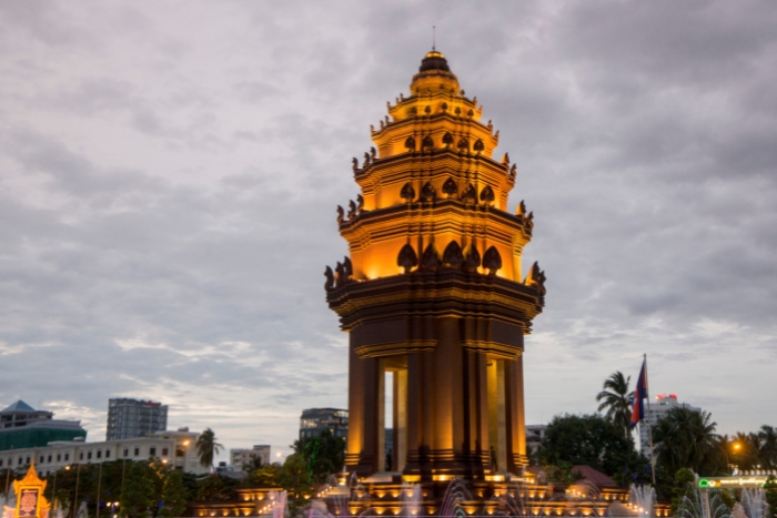 Phnom Penh au Cambodge en août prend un charme particulier