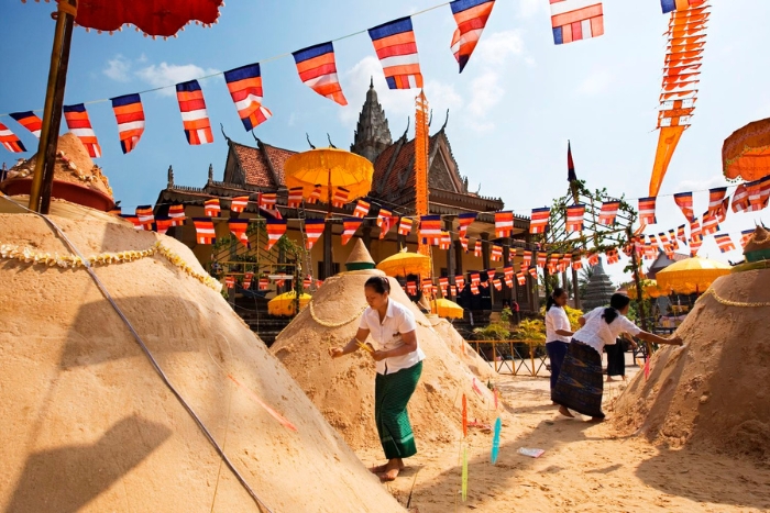 Le Nouvel An Khmer, ou Chol Chnam Thmey, est la fête la plus importante du Cambodge en avril