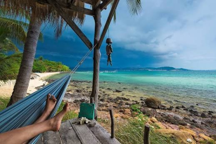 L'île de Koh Totang, Cambodge