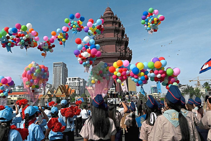 Fête de l'Indépendance au Cambodge