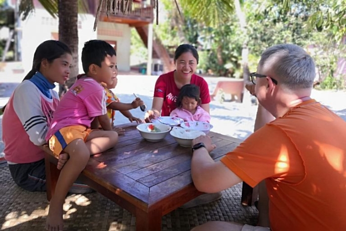 Apprendre quelques mots en cambodgien peut vous aider &agrave; cr&eacute;er des liens avec les habitants