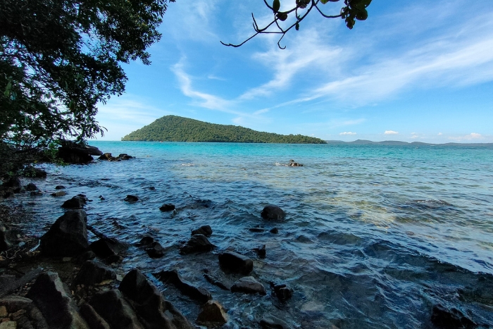 Un moment de détente à Koh Rong Samloem, Cambodge en novembre