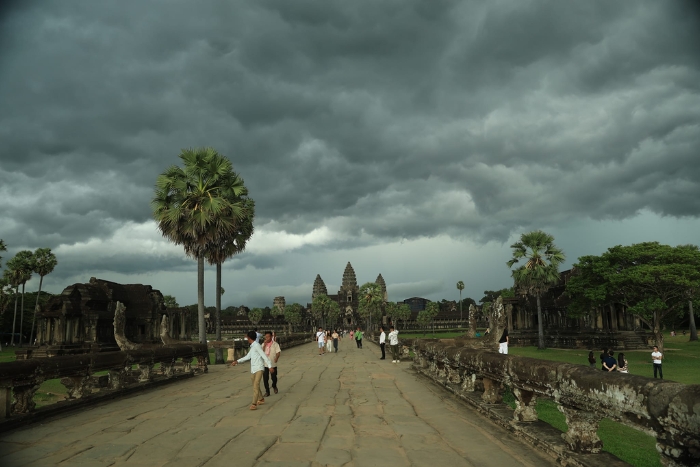 La météo au Cambodge en septembre avec des averses soudaines et abondantes