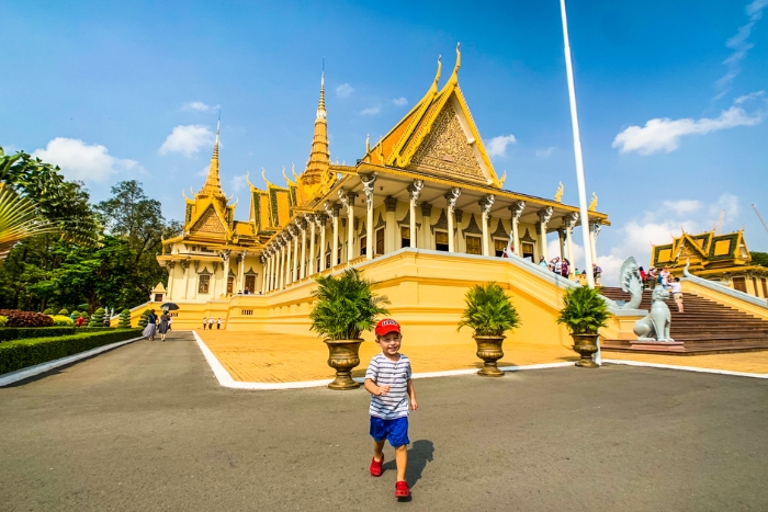 Visiter Phnom Penh avec des enfants