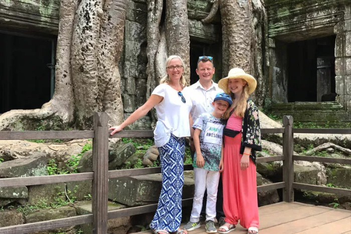 Un voyage confort au Cambodge est idéal pour les voyages en famille