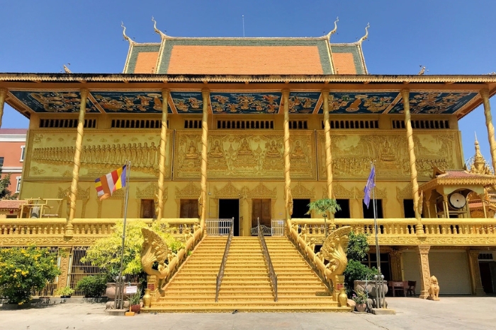 Wat Kean Khleang, le Temple d’or