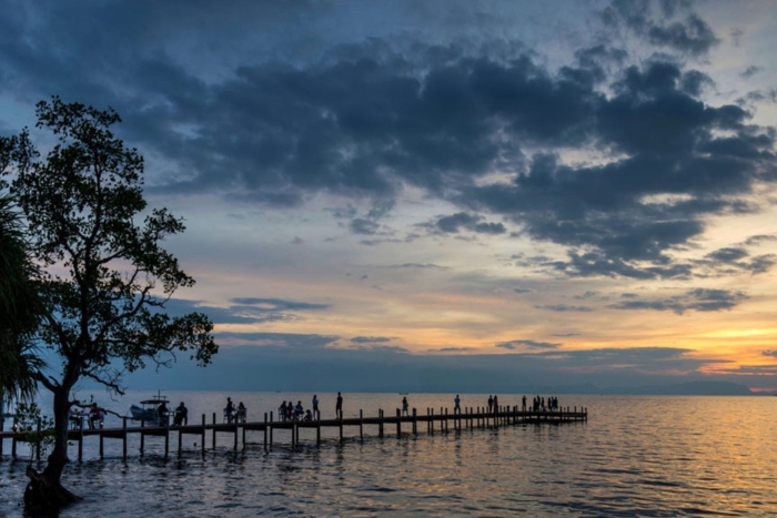 Météo douce sur la côte de Kep