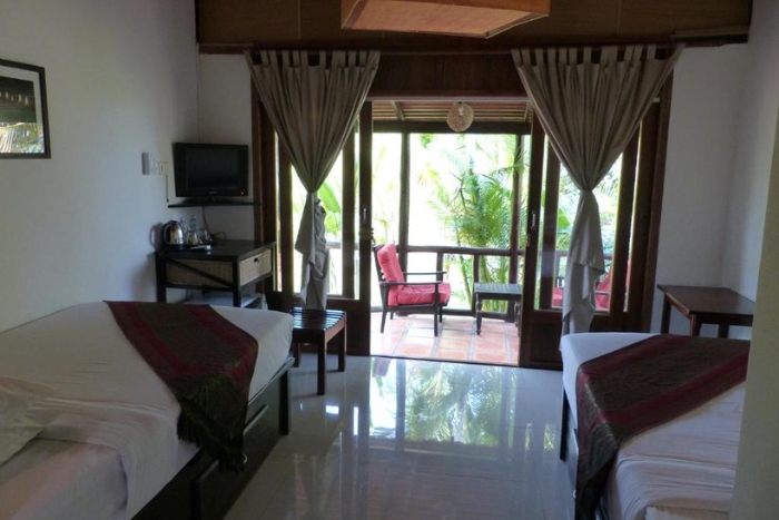 Confort et charme dans chaque bungalow à Raingsey Bungalow Kep