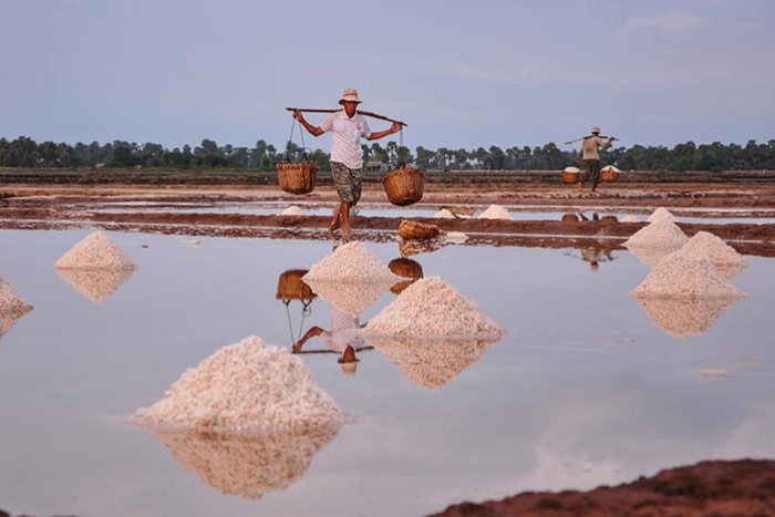 Les marais salants de Kep, un lieu paisible à explorer