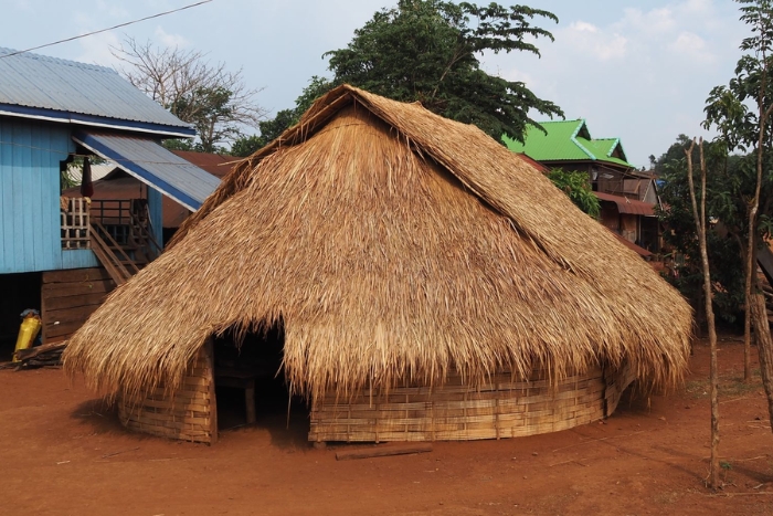 Une village des fabricants de paniers