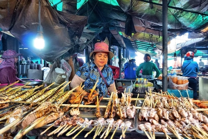 March&eacute; aux Crabes