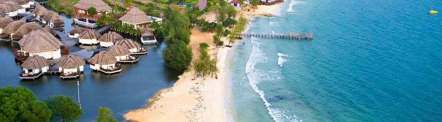 Une famille d&eacute;couvre la c&ocirc;te sud du Cambodge