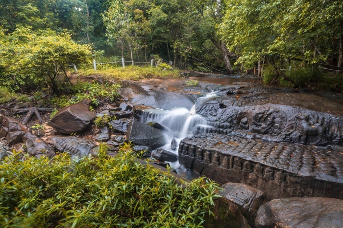 Rivière aux Mille Lingas, Kbal Spean m'apporte un moment de détente