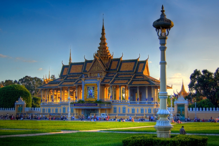 Palais royal de Phnom Penh, Cambodge