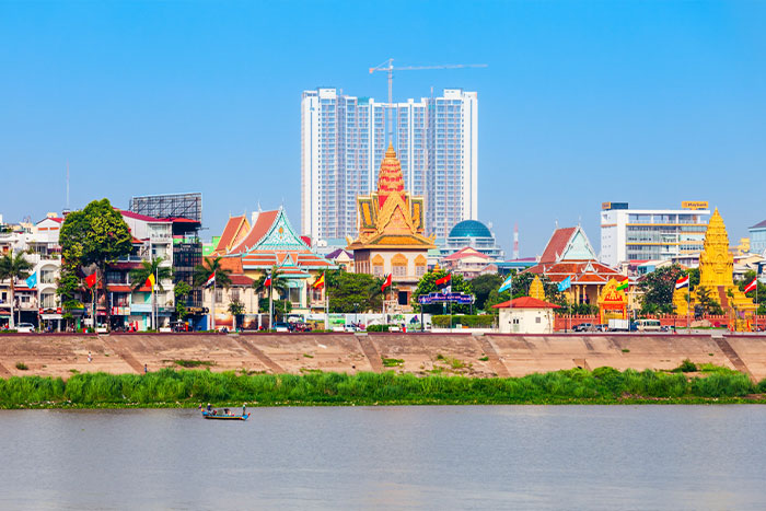 Visite de la ville de Phnom Penh