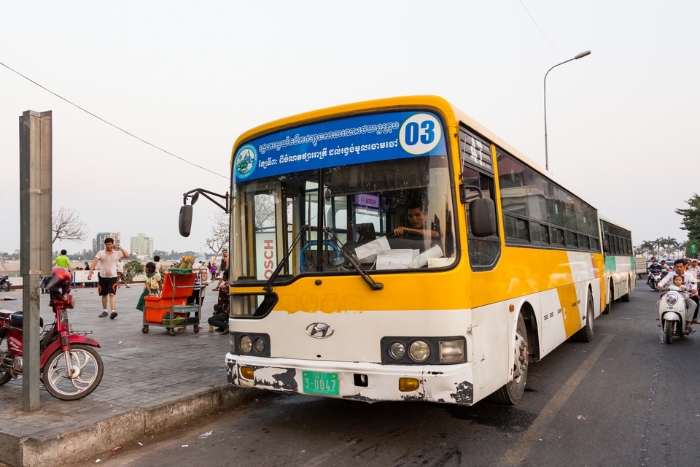 Comment se déplacer à Phnom Penh ? Des bus sont à votre disposition