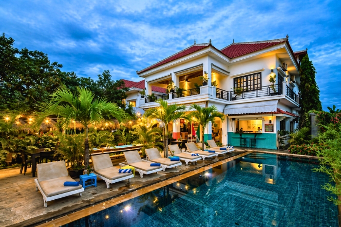 Fra&icirc;cheur tropicale au Baby Elephant Boutique Hotel, parmi les meilleurs h&ocirc;tels 3 &eacute;toiles &agrave; Siem Reap
