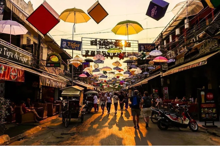 Pub Street à Siem Reap, cœur vibrant de la ville