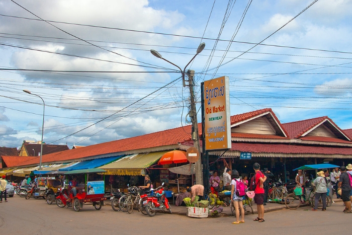 Marché à Siem Reap