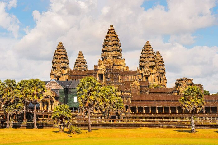 Le temple d'Angkor Wat au Cambodge 