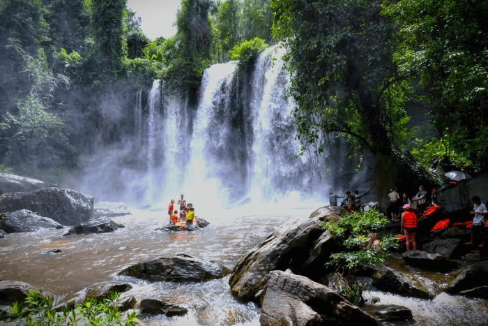 Cascades de‎ Phnom Kulen dans votre circuit Cambodge 2 semaines