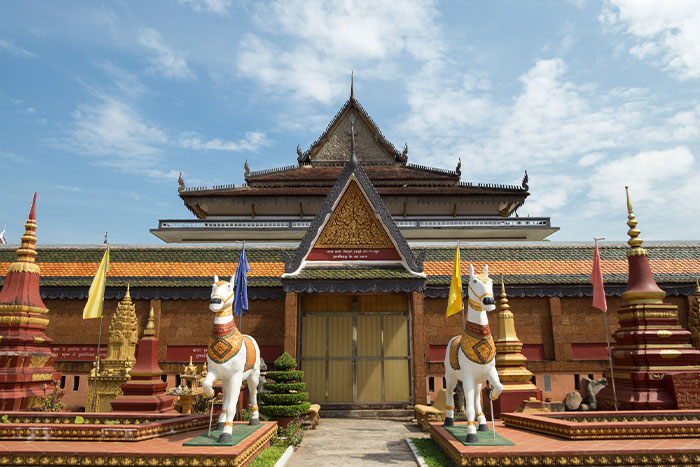 Wat Prom Path à Siem Reap