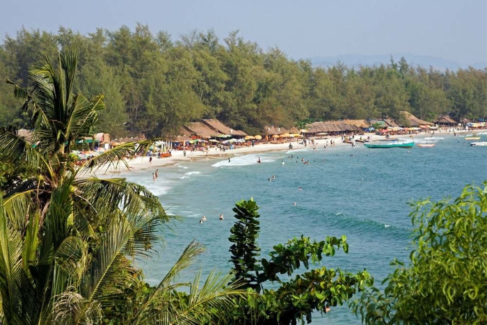 La plage d'Ochheuteal, l'une des plus belles plages de Sihanoukville