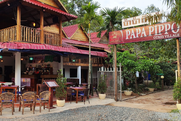 Papa Pippo Otres Village, une maison d’hôte vue sur la rivière