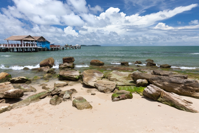 Allez à la Plage de Serendipity dans l'itinéraire de 2 jours à Sihanoukville