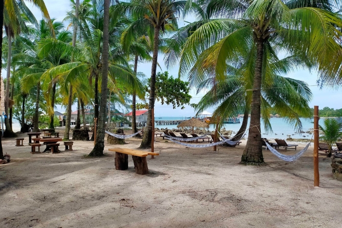 Plage de Palmiers (Palm Beach), l’une des meilleures plages à Koh Rong 