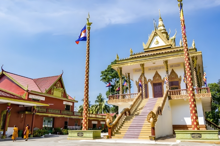 Wat Leu est l'un des cinq principaux temples de Sihanoukville