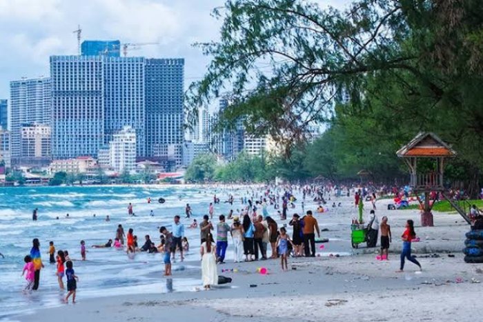 Sihanoukville est une destination id&eacute;ale pour les familles qui aiment les activit&eacute;s baln&eacute;aires