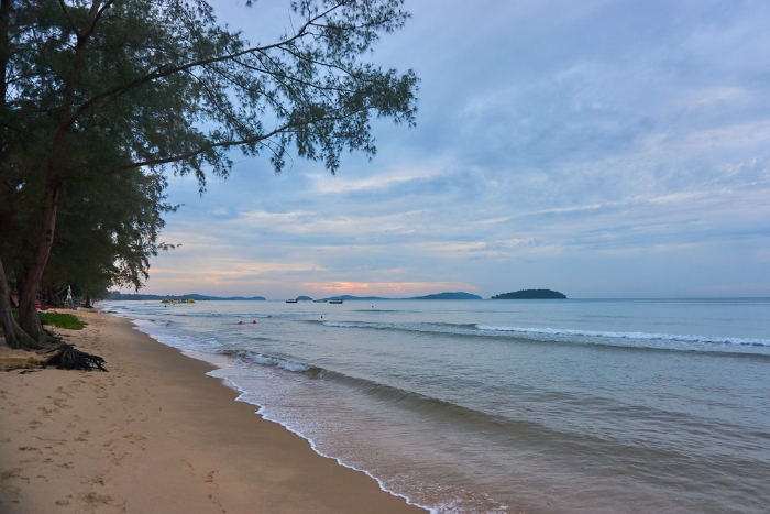 Plage d'Otres à Sihanoukville dans l'itinéraire d'une semaine au Cambodge