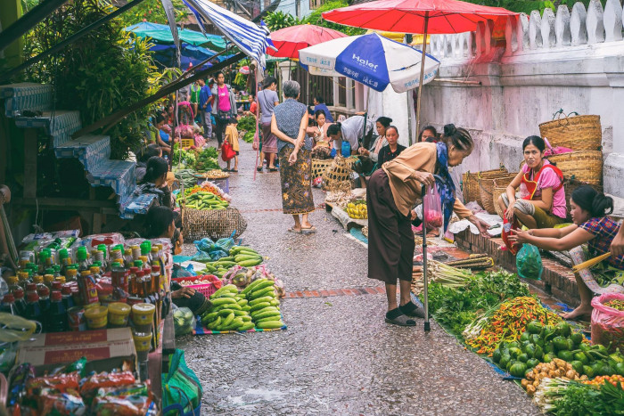 Explorez le Talat Sao Morning Market, un marché emblématique de Vientiane