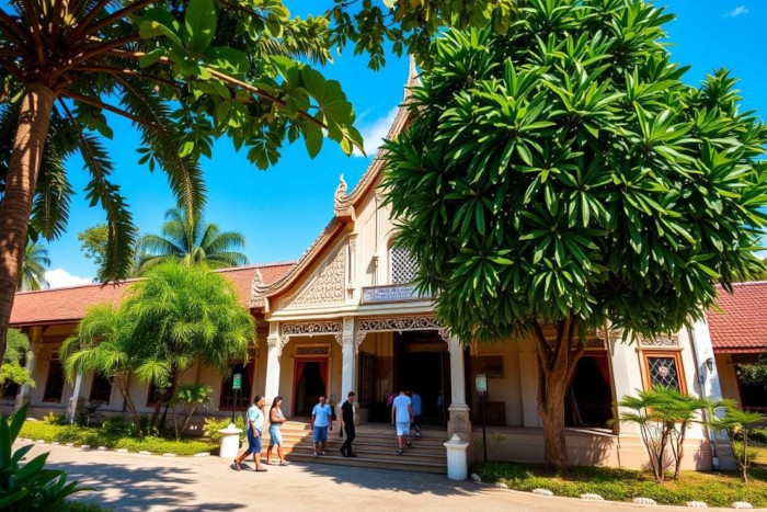 Visitez le musée national du Laos