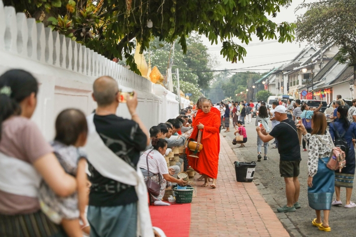 Luang Prabang, première étape du voyage Laos Vietnam Cambodge 15 jours