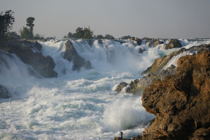 Khone Phapheng ou "Chutes de Fumée"