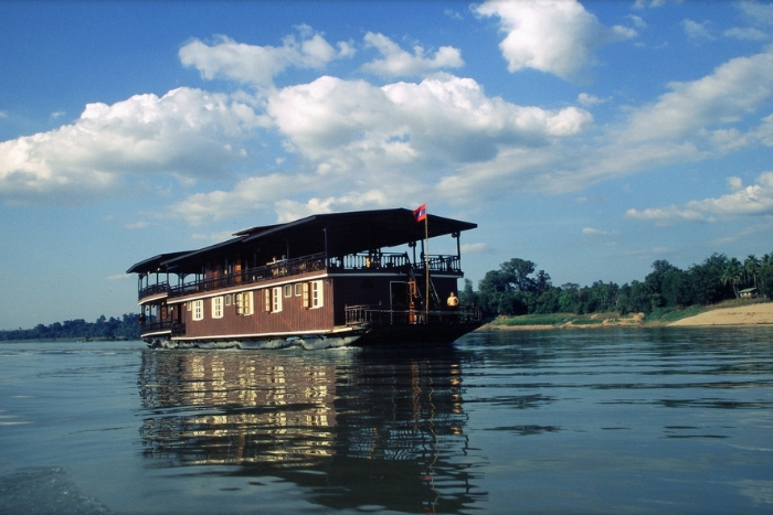 Bateau Vat Phou – Le bateau-hôtel fluvial au Laos