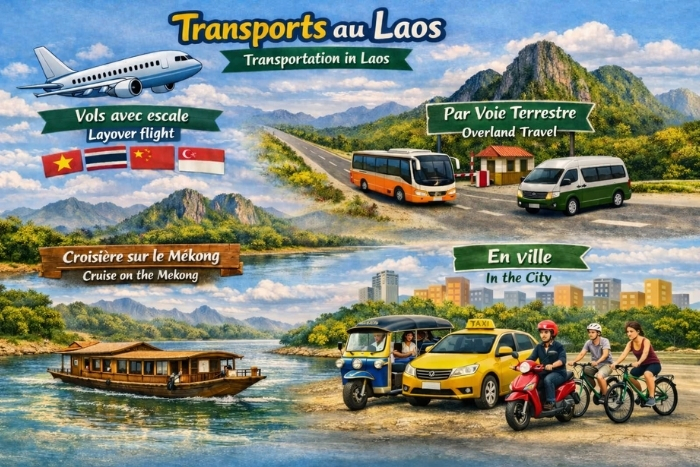 Comment se d&eacute;placer au Laos ? 