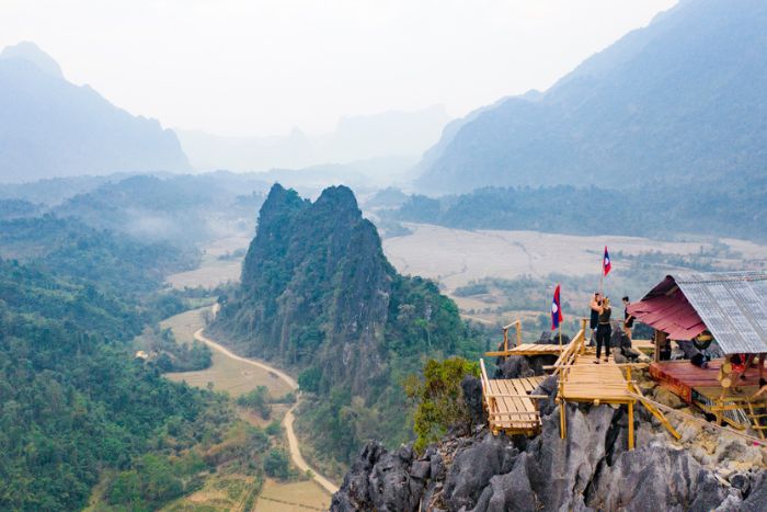 La meilleure période pour voyager au Laos est la saison sèche