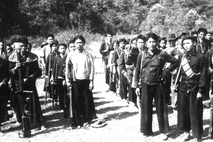 Le peuple laotien à l'époque coloniale française