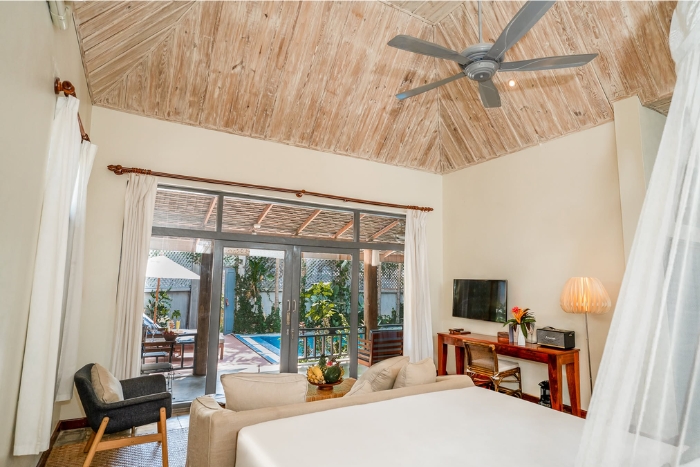 L'h&ocirc;tel o&ugrave; j'ai s&eacute;journ&eacute; pendant mes vacances &agrave; Luang Prabang en ao&ucirc;t