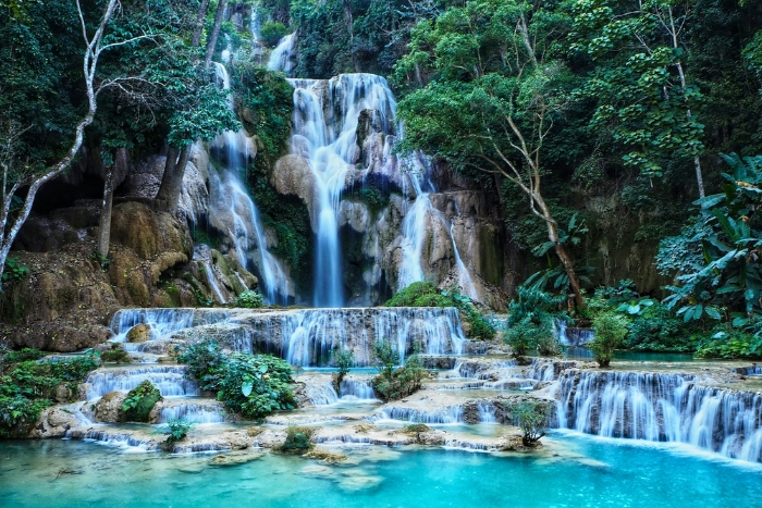 Les chutes de Kuang Si, incontournable de visiter Luang Prabang