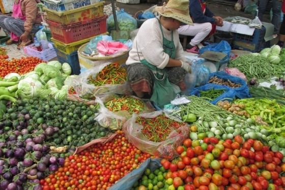 Marché Agrotourisme Au Laos - Tourisme Rural Durable