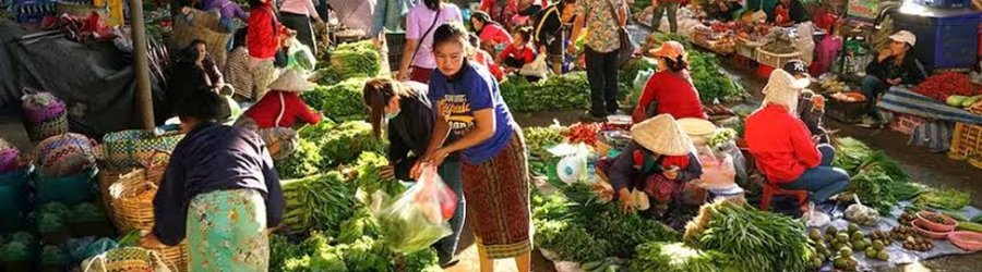 March&eacute; Agrotourisme Au Laos - Tourisme Rural Durable