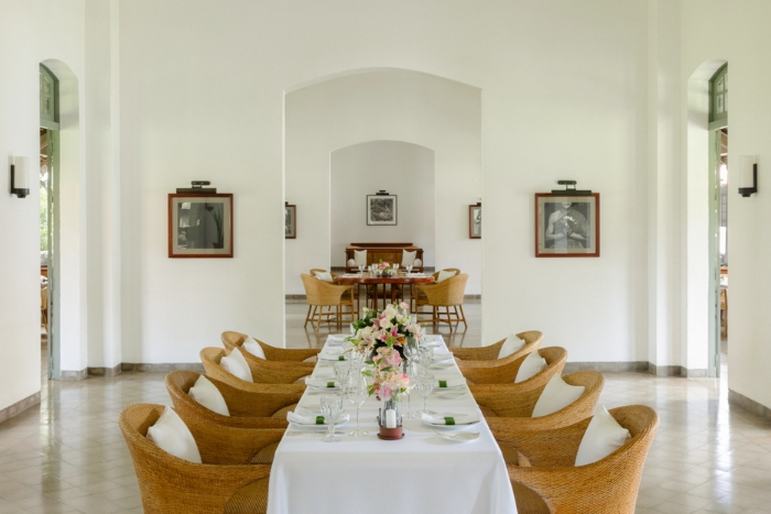 Lieu de l'événement d'Amantaka pour le tourisme d'affaires au Laos