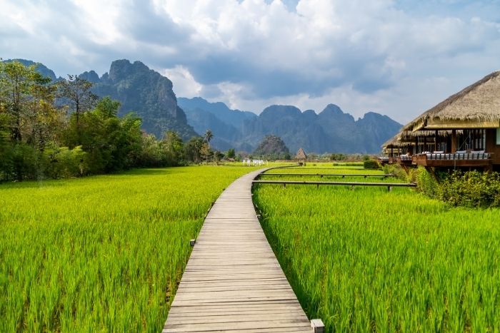 Vang Vieng repr&eacute;sente l'une des plus belles destinations &agrave; d&eacute;couvrir lors d'un s&eacute;jour au Laos